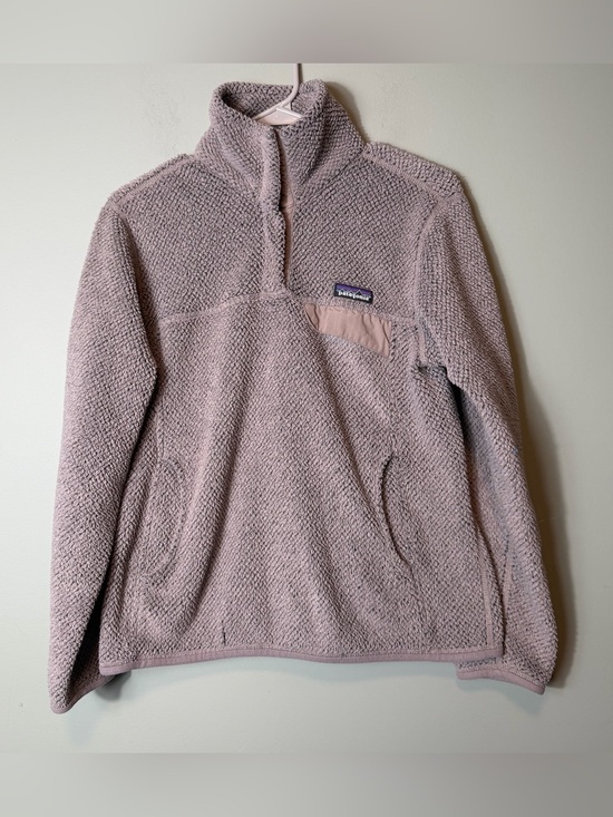 Patagonia Sweaters - Patagonia Women's Re-Tool Snap-T Pullover Tan Medium